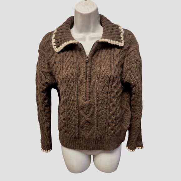 Heartloom Ivana Sweater in Coco
Fuzzy Brown Knit Soft Cozy Pullover Sweater XS - Picture 4 of 8